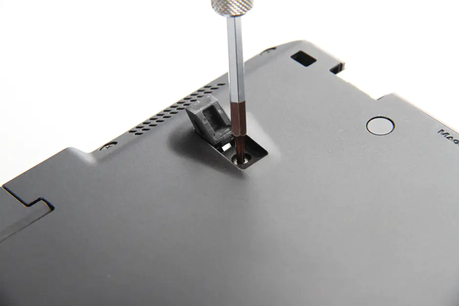 Remove the screws
