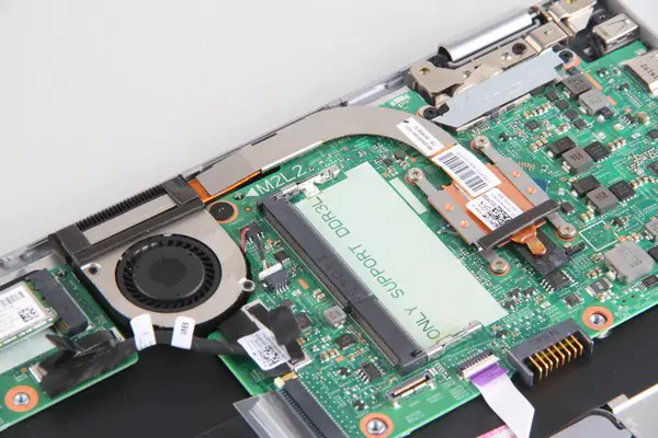 Remove the cooling system