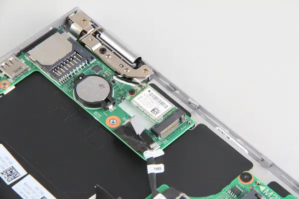 Remove the wireless card