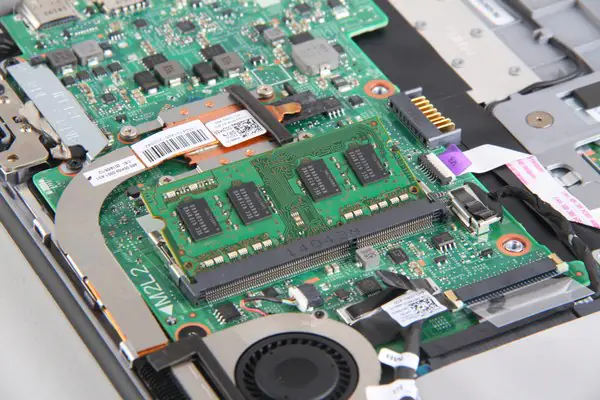 Remove the RAM