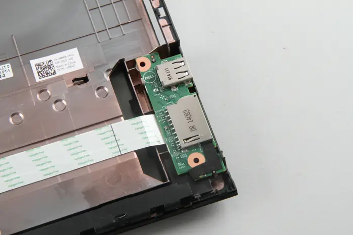 Disconnect the white cable