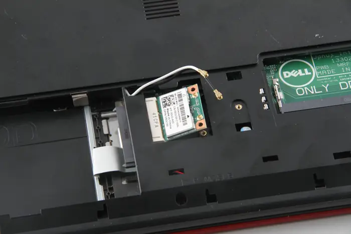 Remove the wireless card