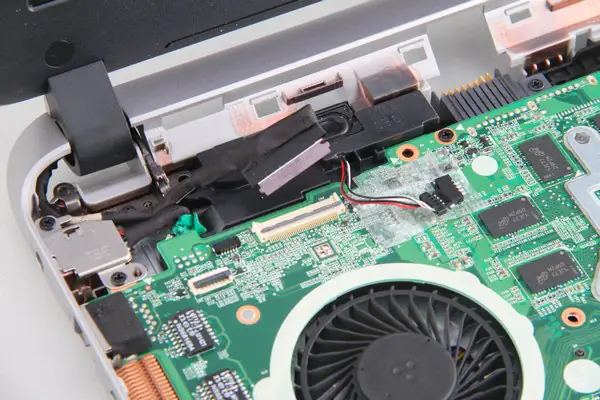 Remove the motherboard