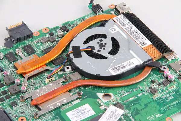 Remove the cooling system