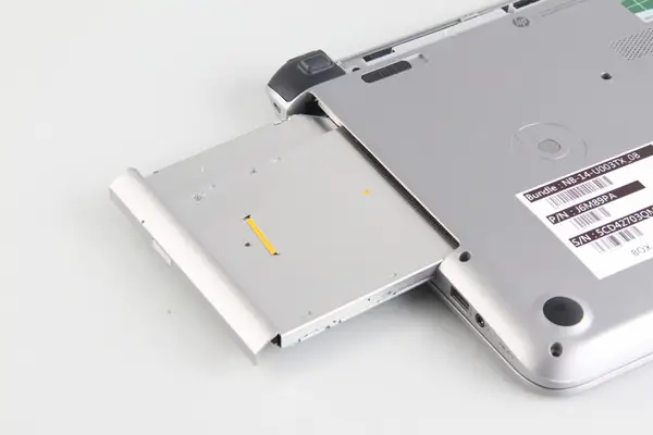 Remove the DVD drive