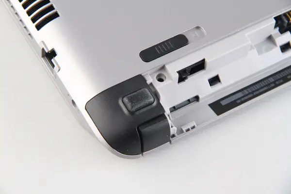 Remove the rubber pad