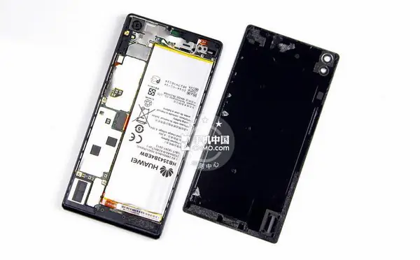 Remove the back cover