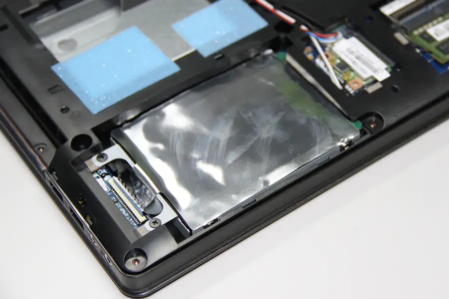 Remove the hard drive