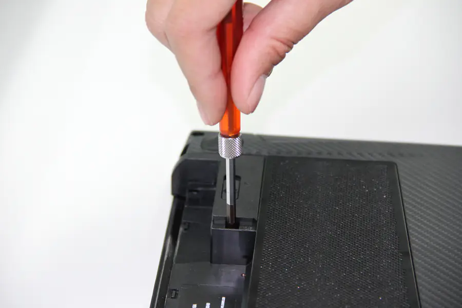 Remove all screws