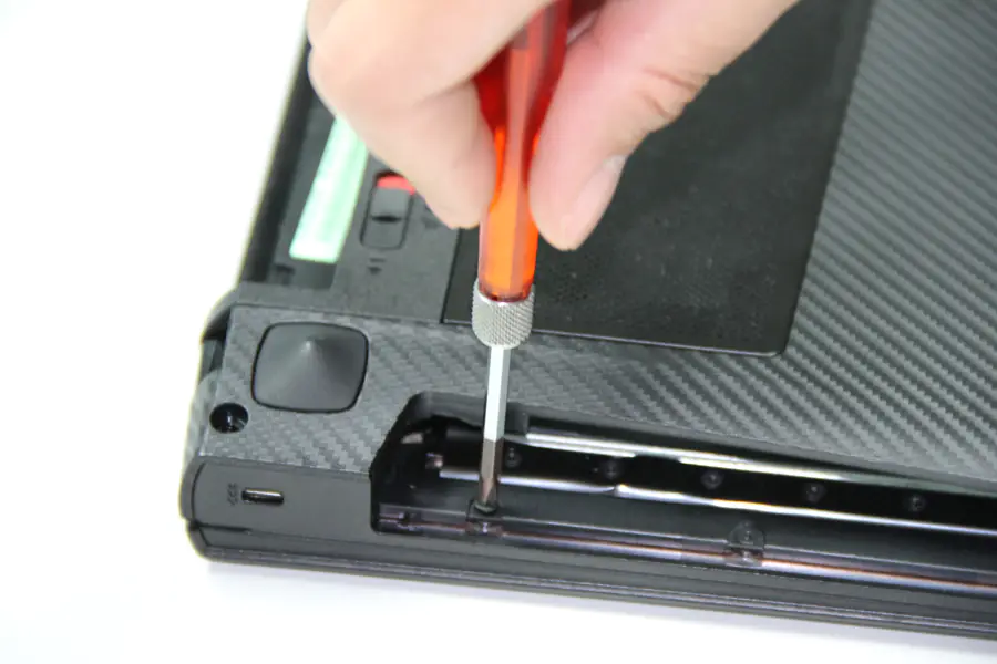 Remove the screws