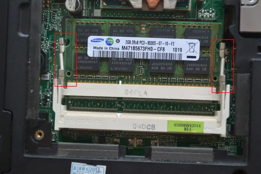 Remove the memory