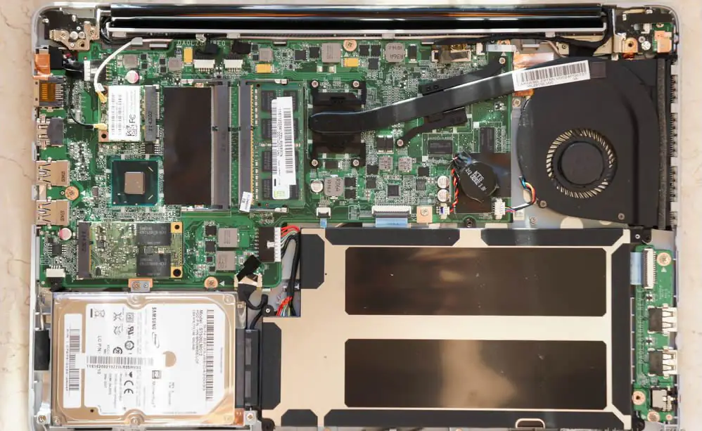 Lenovo IdeaPad U410 Internal Structure