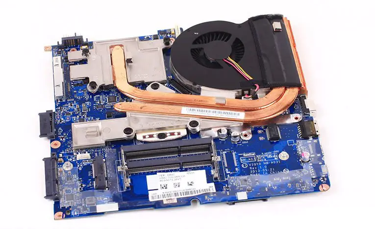 Remove the cooling system