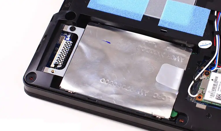 Remove the hard drive