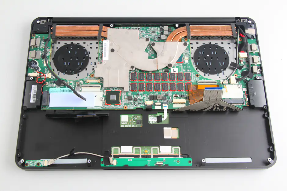 Remove the heat sink