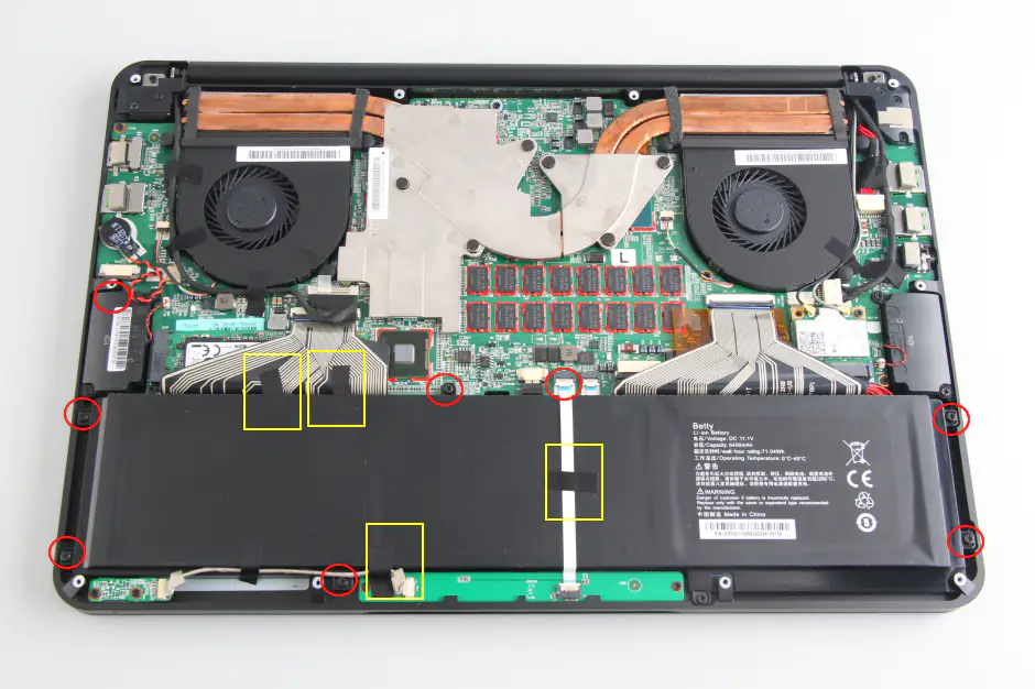 Remove the battery