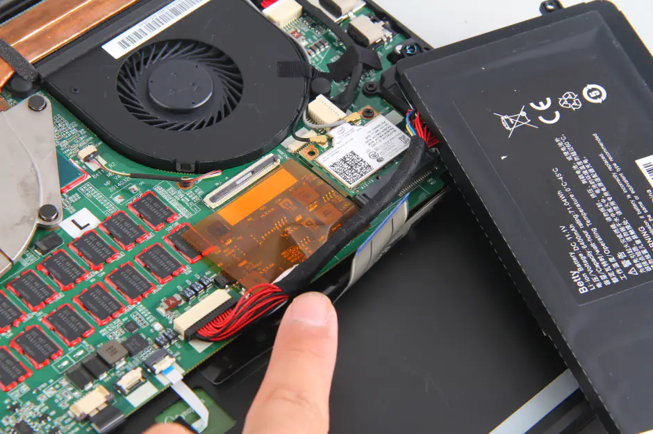 Disconnect the battery cable