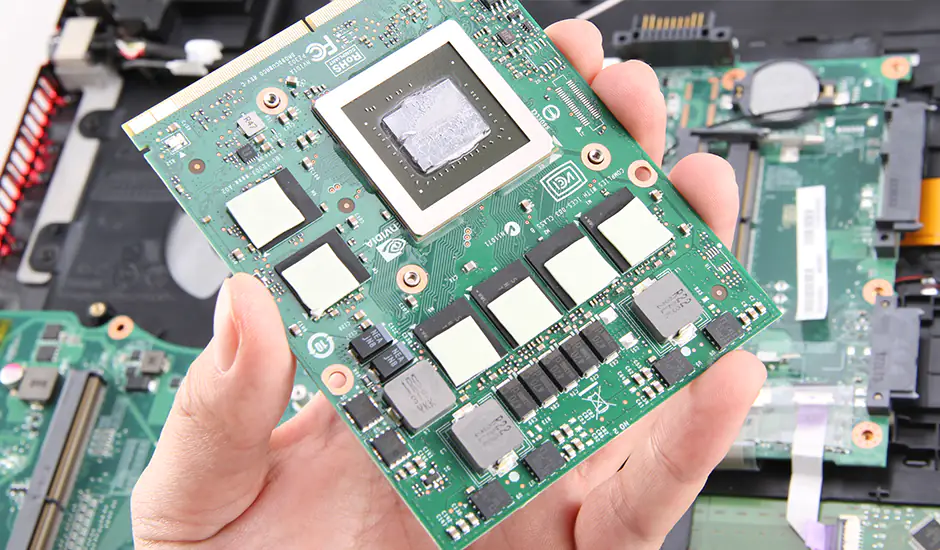 Remove the graphics card