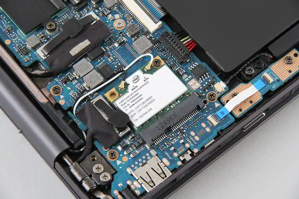 Remove the wireless card