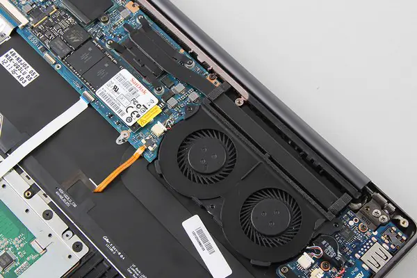 Remove the cooling system