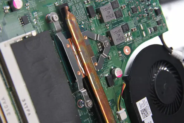 Remove the cooling system