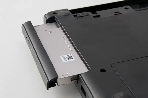 Pull out the DVD drive