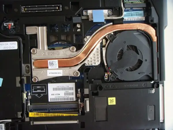 Remove the cooling system