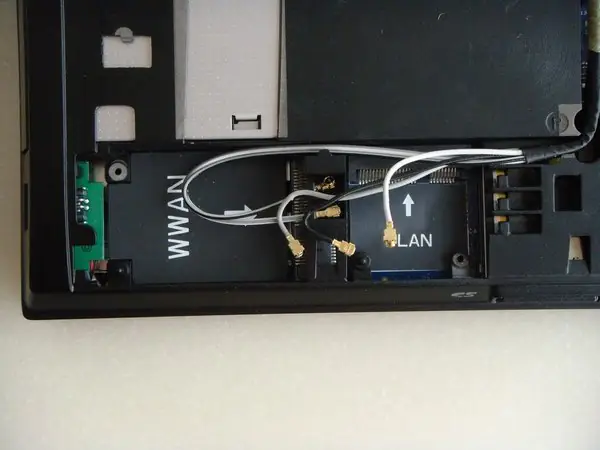 Remove the wireless card