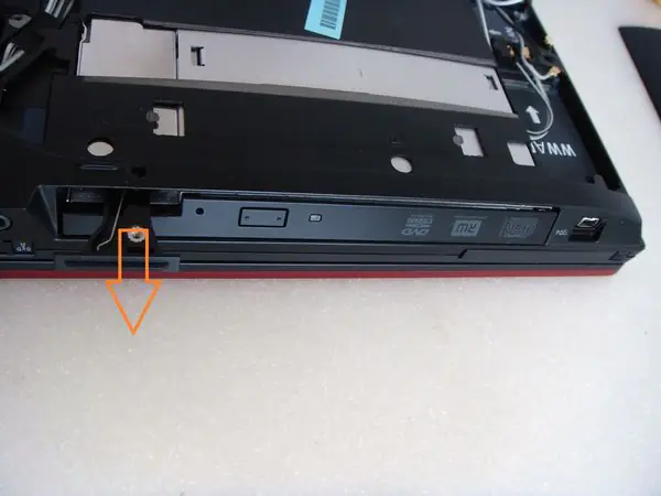 Remove the DVD drive