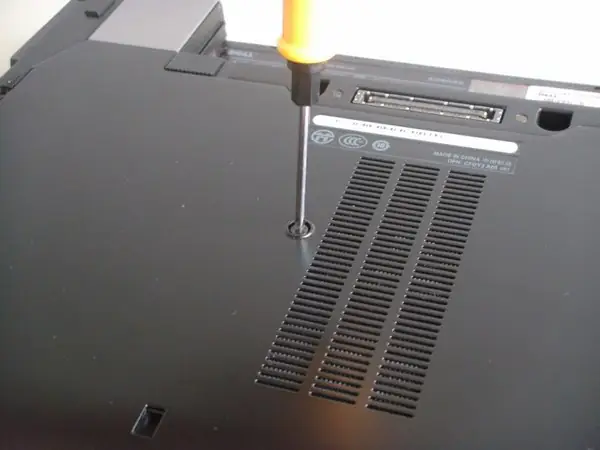 Remove the screws