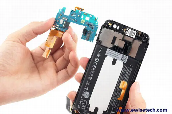 Remove the small circuit board