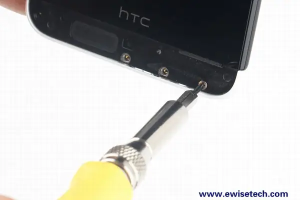 Remove the hidden screws