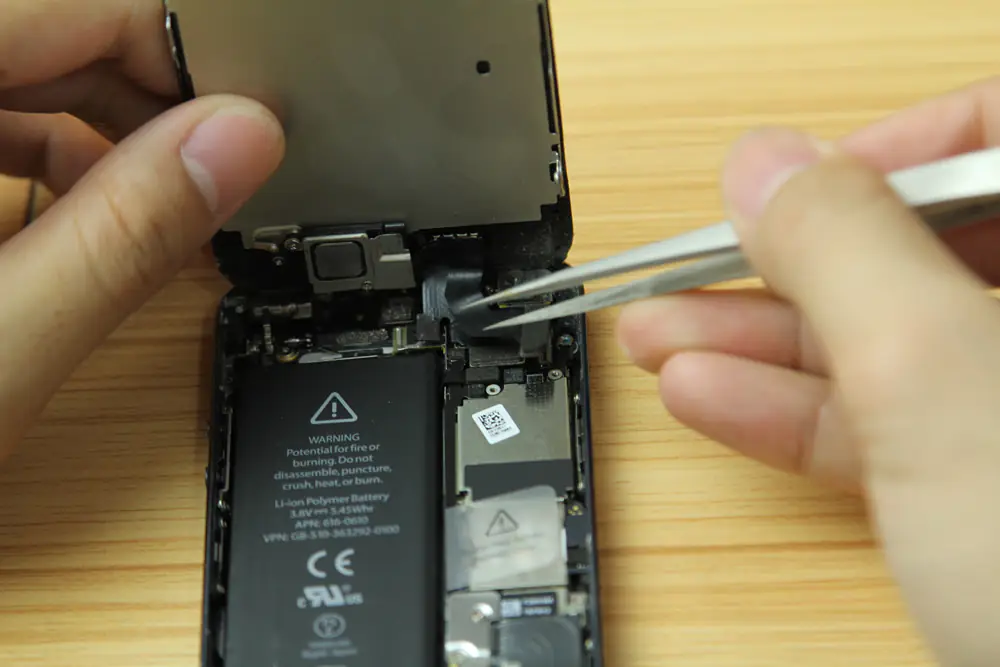 Disconnect the LCD cable