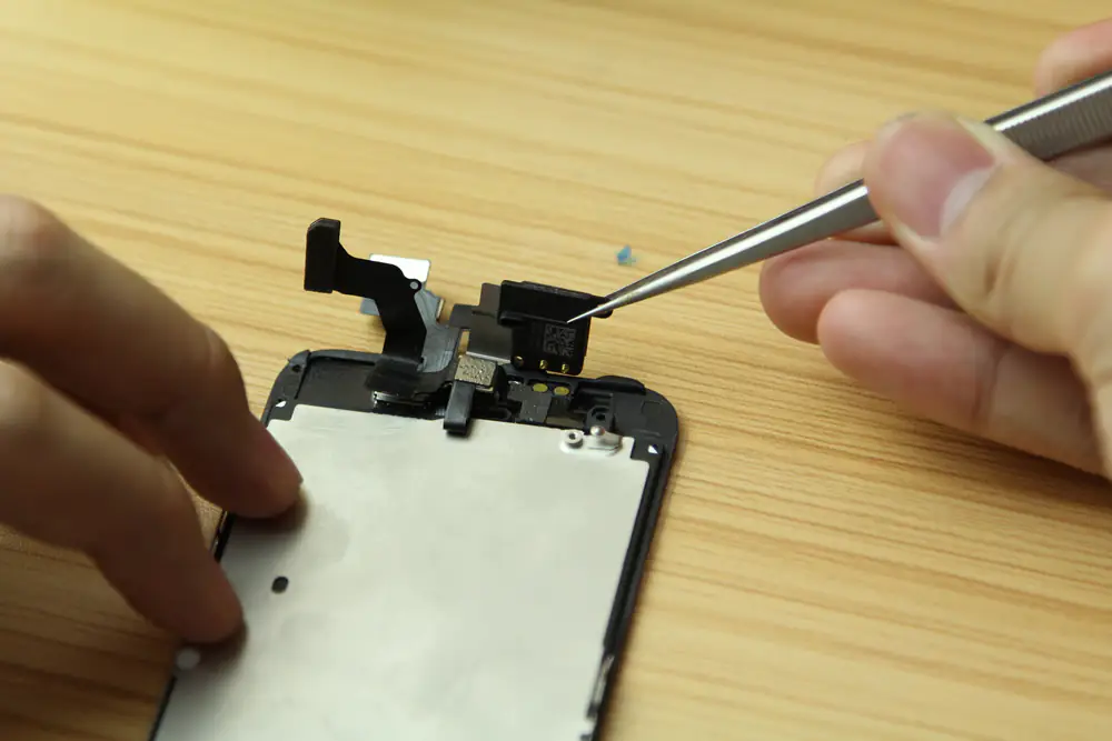 Install the earpiece speaker