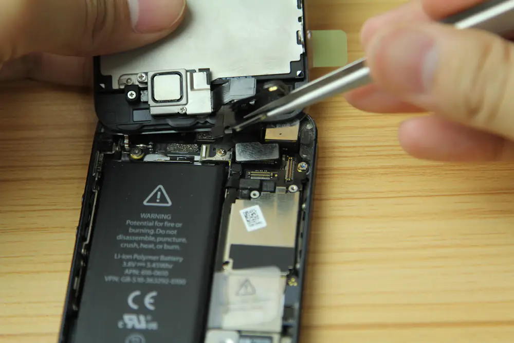 Install the LCD cable