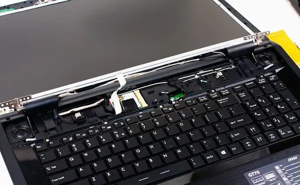 Remove the keyboard