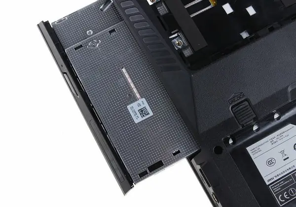 Remove the DVD burner