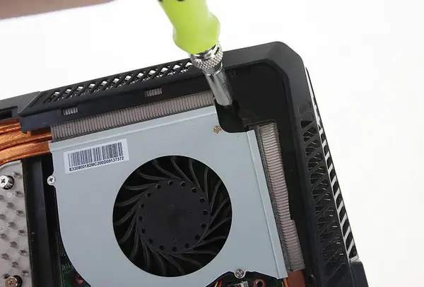 Remove the CPU fan
