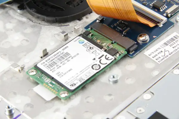 Remove the SSD