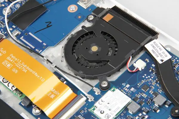 Remove the cooling system