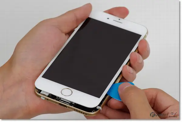 Continue separating the screen