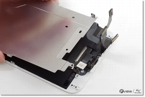 Remove the metal plate