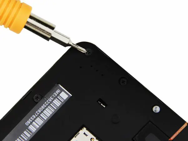 Remove the thirteen screws