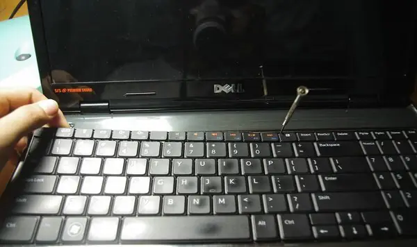 Lift the keyboard