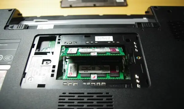 Remove the memory module