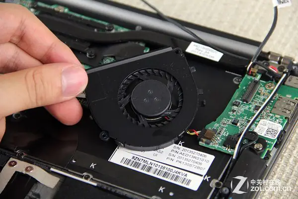 Remove the CPU fan