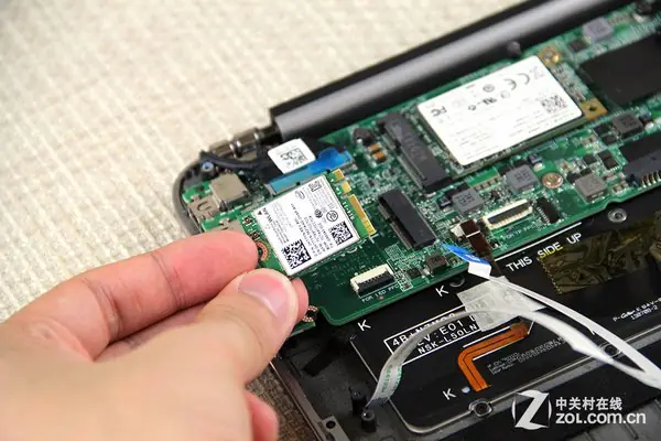 Remove the wireless card