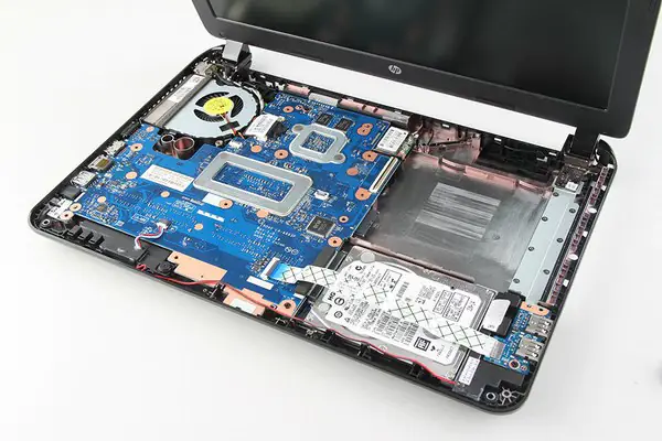 Remove the motherboard