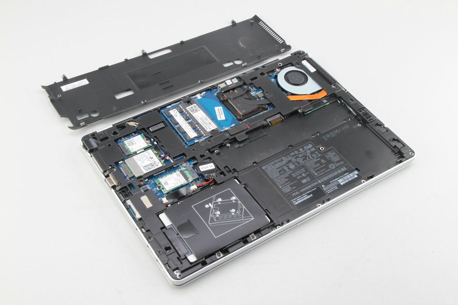 EliteBook Folio 9480m disassembly and RAM, upgrade options |