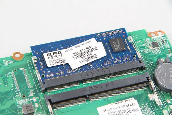 Remove the RAM